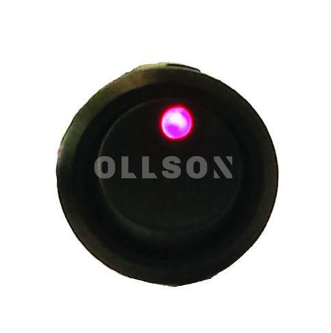 Wip schakelaar met LED indicator ROOD 20A 14 Vdc